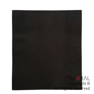 SERVILLETA PREMIUM NEGRO 25X25 x 20